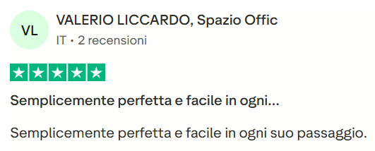 Recensione Trustpilot
