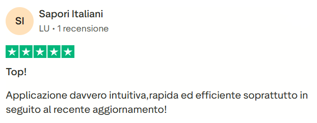 Recensione Trustpilot